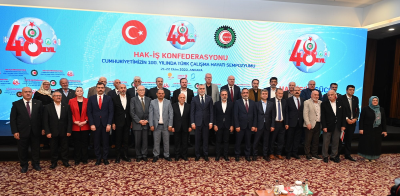 KONFEDERASYONUMUZ HAK-İŞ 48 YAŞINDA