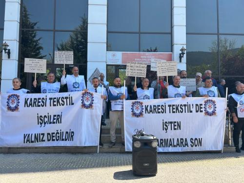 KARESİ TEKSTİL’DE HEM EMEK HEM ÇEVRE İHLALİ: SENDİKAMIZ ÖZ İPLİK İŞ’TEN SERT TEPKİ