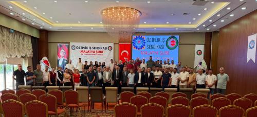 MALATYA ŞUBEMİZİN 14. OLAĞAN GENEL KURULU GERÇEKLEŞTİ