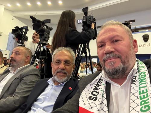 GENEL SEKRETERİMİZ TURGAY ULUTÜRK, FİLİSTİN İÇİN DAYANIŞMA VE ORTAK VİCDAN PROGRAMINA KATILDI