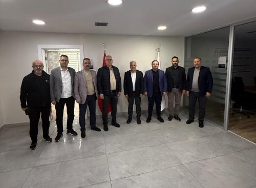 YÖNETİM KURULU ÜYELERİMİZ FORM SÜNGER’E ZİYARETTE BULUNDU