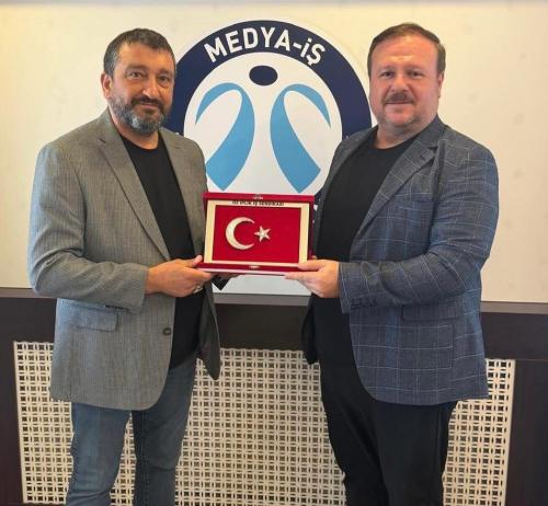 MEDYA-İŞ SENDİKASI’NA HAYIRLI OLSUN ZİYARETİ