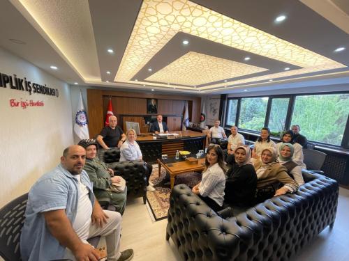 KARABÜK TEŞKİLATIMIZDAN GENEL BAŞKANIMIZ RAFİ AY’A ZİYARET