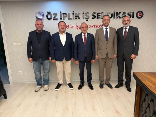 GENEL BAŞKANIMIZ RAFİ AY’A ÖZ SAĞLIK-İŞ GENEL BAŞKANI DEVLET SERT’TEN ZİYARET